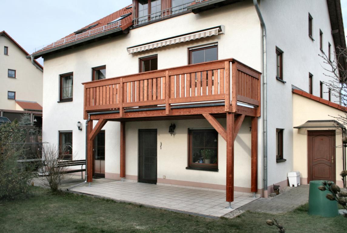 Holz Balkon